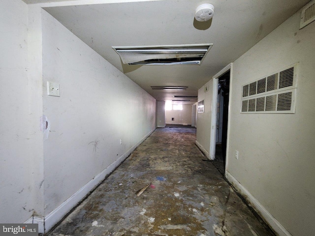 3057 Brighton St, Baltimore, MD 21216 - corridor with baseboards