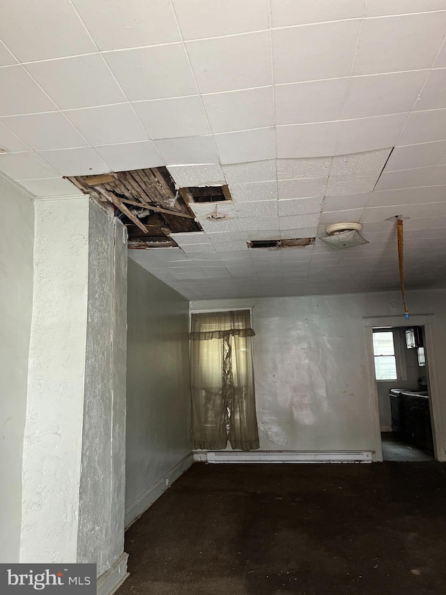 2247 E Cambria St, Philadelphia, PA 19134 - spare room with a drop ceiling