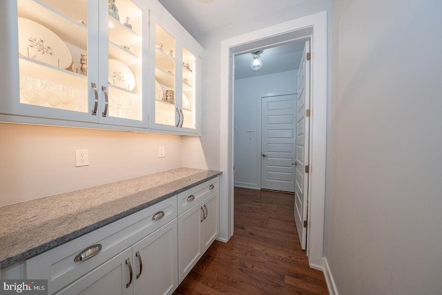 11 Ridings Way, West Chester, PA 19382 - hallway featuring dark wood-type flooring