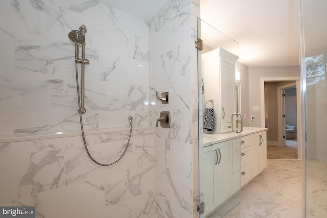 11 Ridings Way, West Chester, PA 19382 - bathroom with a marble finish shower and vanity