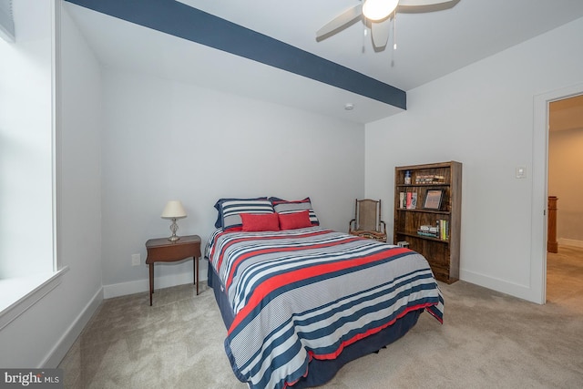 11 Ridings Way, West Chester, PA 19382 - bedroom with carpet, baseboards, and a ceiling fan