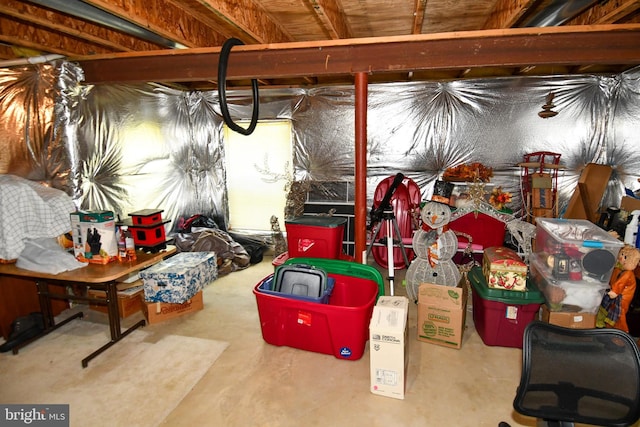 9111 Dartford Pl, Bristow, VA 20136 - view of unfinished below grade area