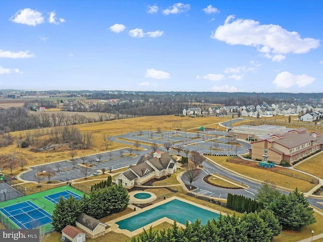 12139 Fallen Timbers Cir, Hagerstown, MD 21740 - aerial perspective of suburban area