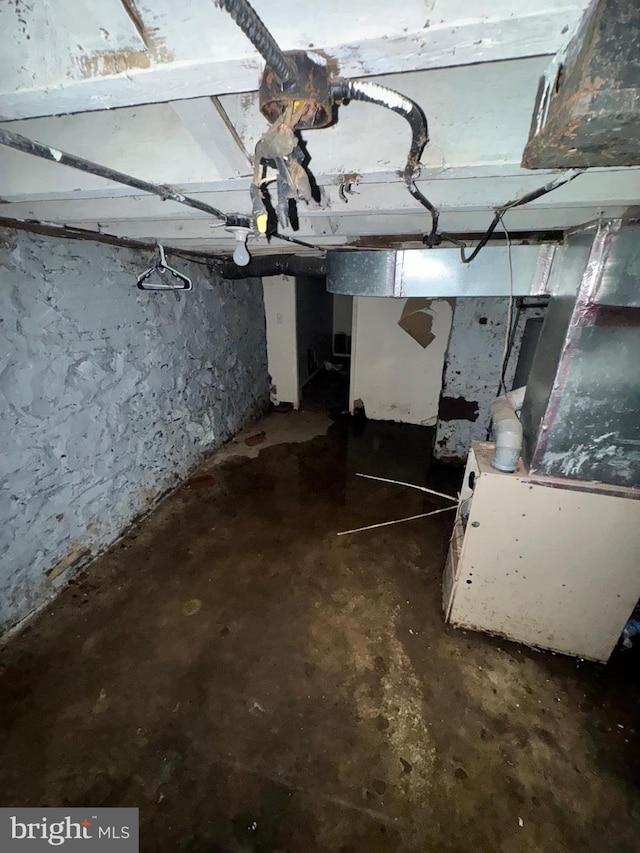 328 S Payson St, Baltimore, MD 21223 - view of unfinished below grade area