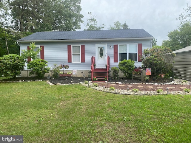 859 Columbia Ave, Newfield, NJ 08344 - view of front of home featuring a front yard