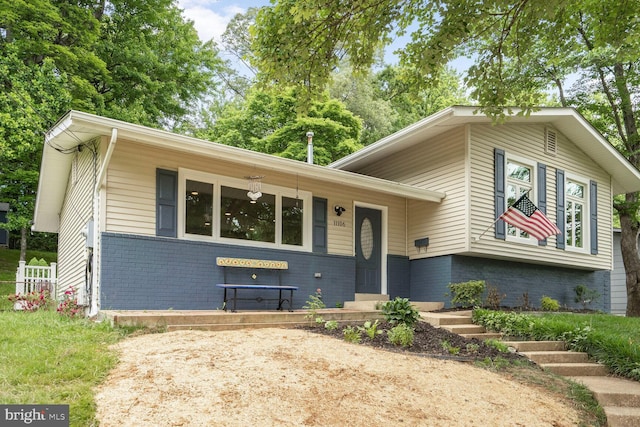 11106 Byrd Dr, Fairfax, VA 22030 - split level home featuring brick siding
