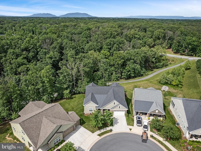 130 Grosbeak Ct, Lake Frederick, VA 22630 - bird's eye view of a forest