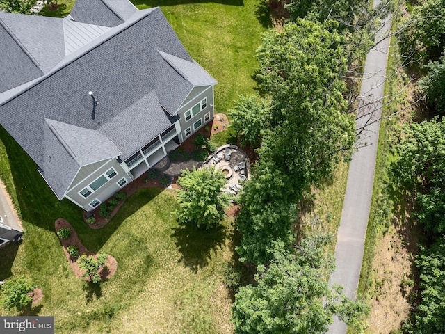 130 Grosbeak Ct, Lake Frederick, VA 22630 - view from above of property
