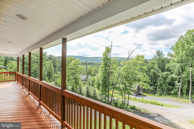 94 Gary Ln, Front Royal, VA 22630 - view of deck