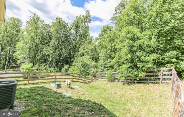 94 Gary Ln, Front Royal, VA 22630 - view of yard featuring central AC unit
