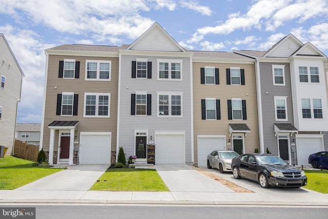 30 Kirby Ct, Bunker Hill, WV 25413 - townhome / multi-family property with driveway and a garage