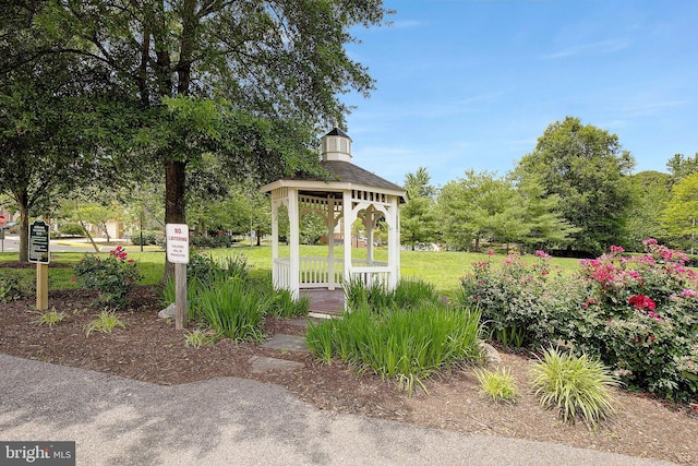 242 Tilden Way Unit 7242, Edgewater, MD 21037 - view of property's community featuring a gazebo and a lawn