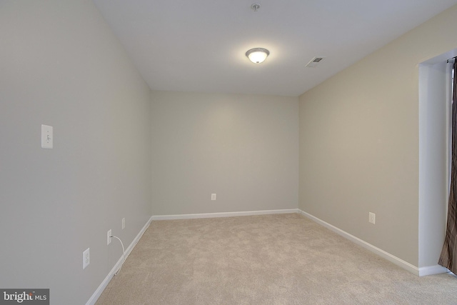 242 Tilden Way Unit 7242, Edgewater, MD 21037 - empty room featuring light carpet and fire sprinkler in ceiling