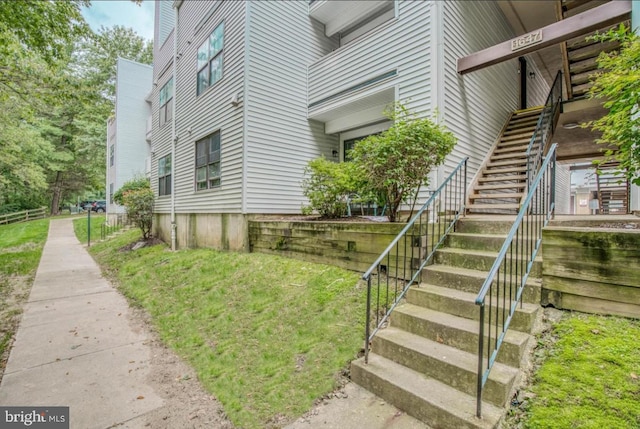 1647 Carriage House Ter Unit 1647-C, Silver Spring, MD 20904 - view of home's exterior with stairway