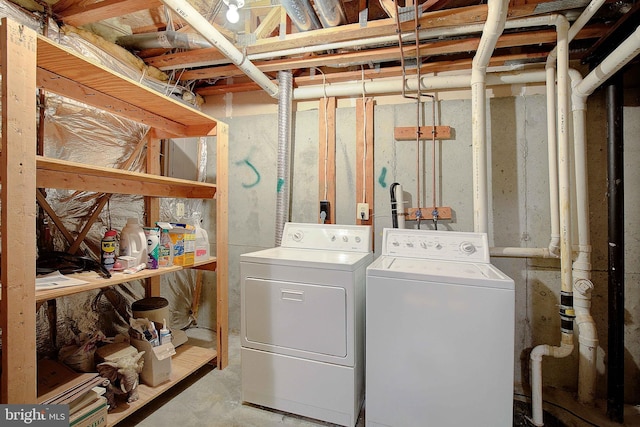 2566 Log Mill Ct, Crofton, MD 21114 - laundry room with independent washer and dryer