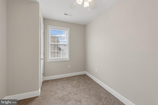 1508 W 36th St W, Baltimore, MD 21211 - empty room with carpet floors and a ceiling fan