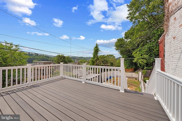 1508 W 36th St W, Baltimore, MD 21211 - view of wooden deck