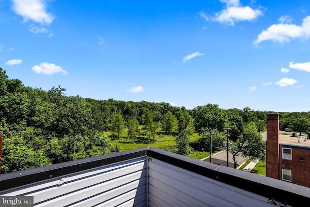 2221 M St NE Unit Ph1, Washington, DC 20002 - balcony featuring a view of trees