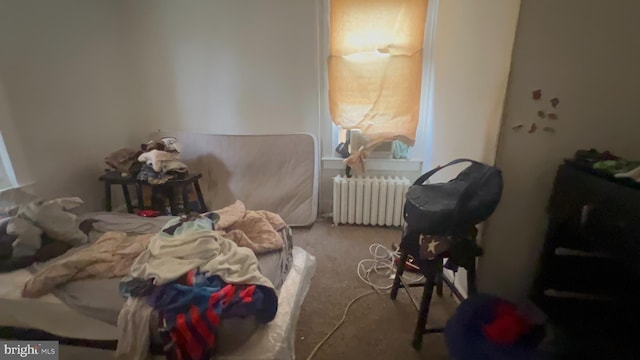619 Sewall Ave, Asbury Park, NJ 07712 - carpeted bedroom featuring radiator