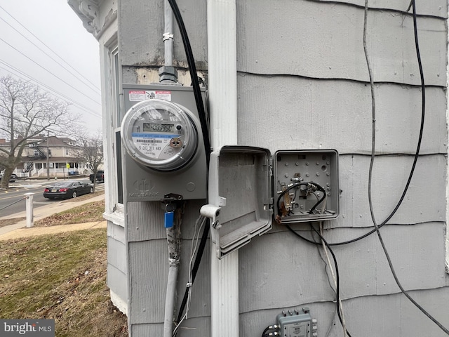 619 Sewall Ave, Asbury Park, NJ 07712 - exterior view of electric meter