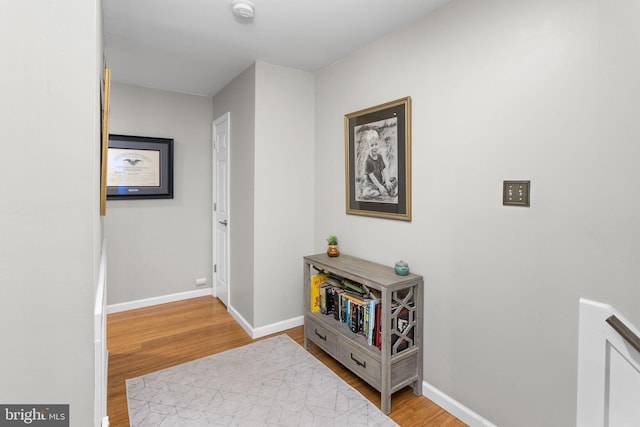2 Gloucester Ct, Bordentown, NJ 08505 - hallway with wood finished floors and baseboards