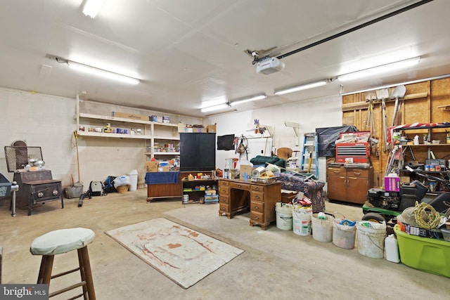 1906 Parkvue Rd, Fallston, MD 21047 - garage featuring a garage door opener