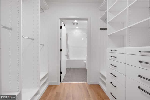 57 N St NW Unit 134, Washington, DC 20001 - spacious closet with light wood finished floors