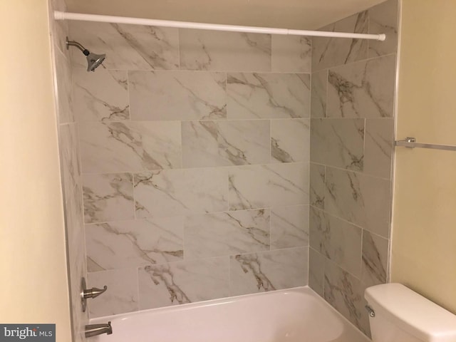 10241 Prince Pl Unit 27-T3, Upper Marlboro, MD 20774 - bathroom with toilet and bathtub / shower combination