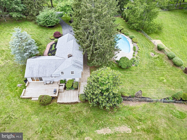 10 Old Orchard Ln, Chadds Ford, PA 19317 - aerial view of property and surrounding area with a pool area