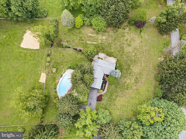 10 Old Orchard Ln, Chadds Ford, PA 19317 - aerial view of a pool area