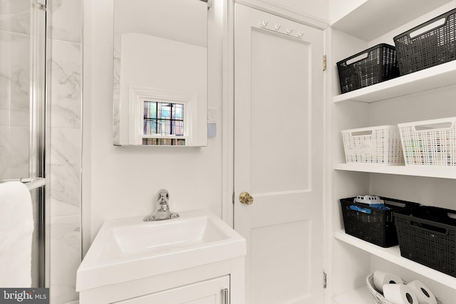 1861 S George Mason Dr, Arlington, VA 22204 - full bathroom featuring vanity
