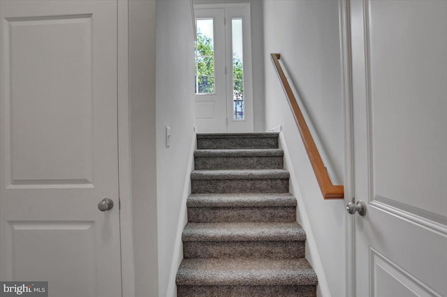 12366 Benning Ave, Waynesboro, PA 17268 - stairway with baseboards