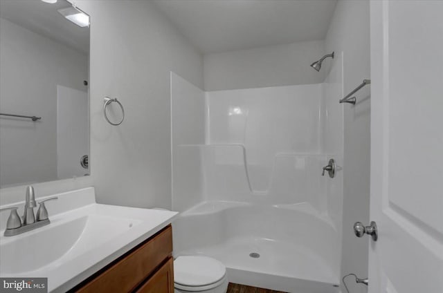 12366 Benning Ave, Waynesboro, PA 17268 - full bathroom with vanity, toilet, and a shower