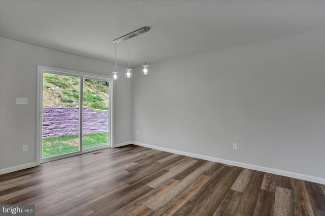 12366 Benning Ave, Waynesboro, PA 17268 - unfurnished room with wood finished floors and baseboards