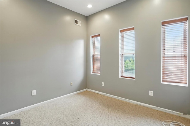 1225 W Cross St, Baltimore, MD 21230 - carpeted empty room featuring baseboards and recessed lighting