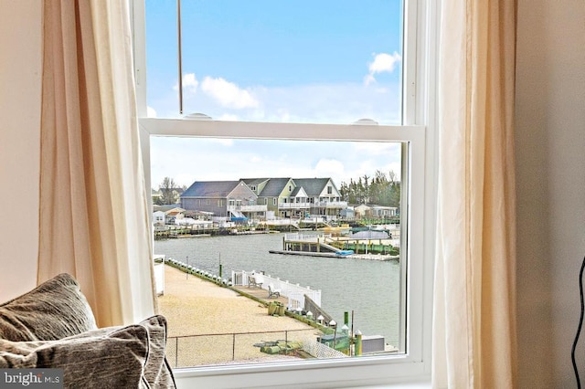 128 E Delaware Dr, Little Egg Harbor Twp, NJ 08087 - water view with nearby suburban area