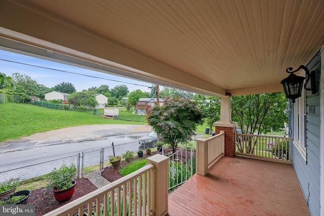4311 Quinn St, Capitol Heights, MD 20743 - porch featuring a residential view