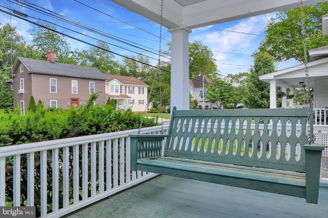 604 Market St, Pocomoke City, MD 21851 - view of covered porch