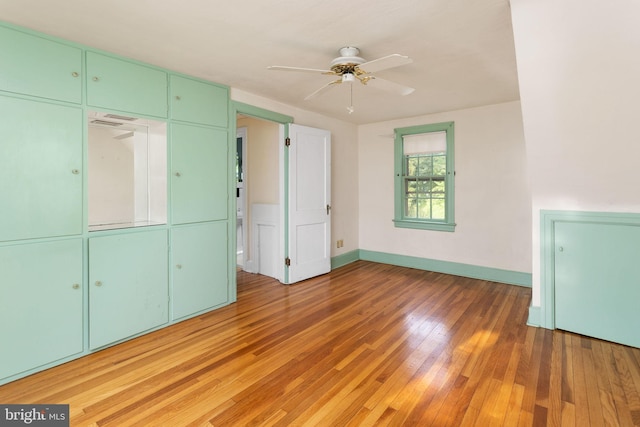 10 Pershing Ave, Ewing, NJ 08618 - unfurnished bedroom with light wood-style floors, baseboards, a closet, and ceiling fan