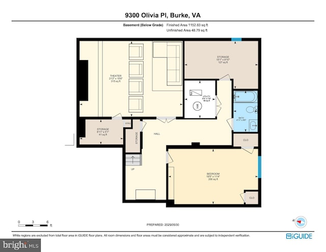 9300 Olivia Pl, Burke, VA 22015 - property floor plan