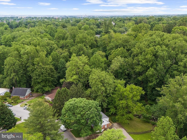 6748 Glenkirk Rd, Baltimore, MD 21239 - aerial view of a heavily wooded area