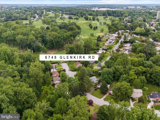 6748 Glenkirk Rd, Baltimore, MD 21239 - aerial perspective of suburban area