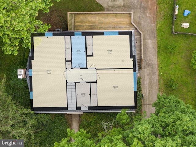 6748 Glenkirk Rd, Baltimore, MD 21239 - bird's eye view