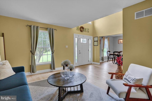 7 Kantner Ln N, Reading, PA 19607 - living room with plenty of natural light, light wood finished floors, and baseboards