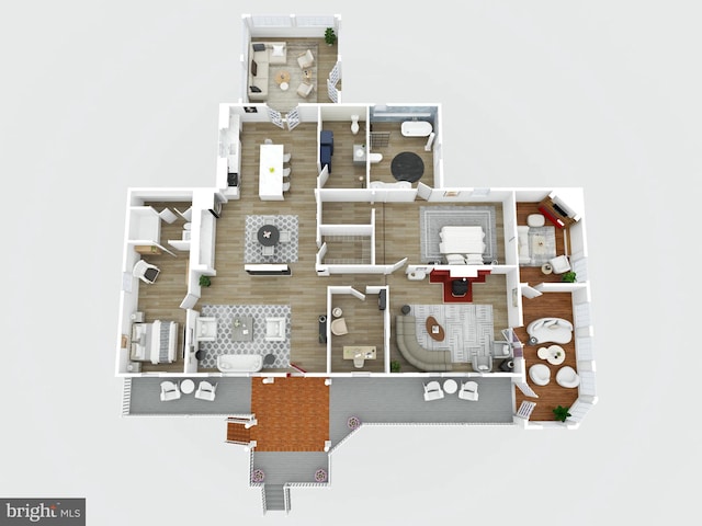347 Clarks Tract Tract, Keswick, VA 22947 - view of room layout