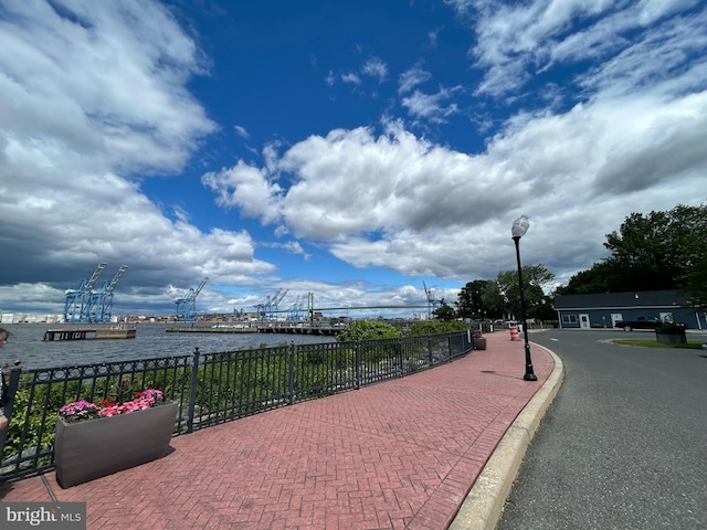825 Jersey Ave, Gloucester City, NJ 08030 - view of home's community featuring a water view
