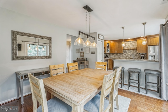 2 E Park Rd, Newtown, PA 18940 - dining area featuring wood finished floors