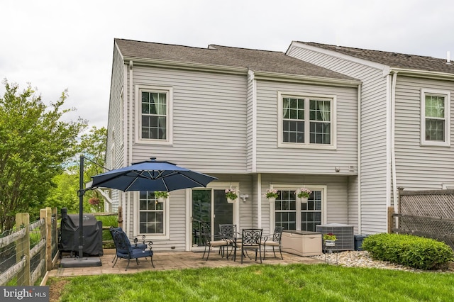 2 E Park Rd, Newtown, PA 18940 - back of house featuring a patio area and cooling unit