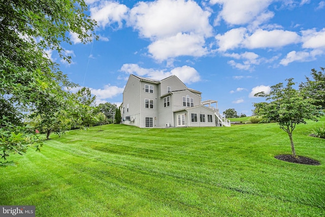 7425 Signal Hill Rd, Manassas, VA 20111 - rear view of property with a yard
