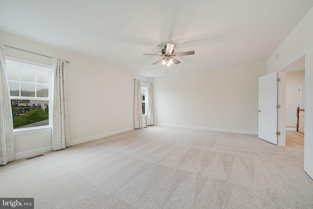 7425 Signal Hill Rd, Manassas, VA 20111 - carpeted empty room with ceiling fan and baseboards